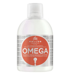 Kallos KJMN Omega Rich Regenerating Shampoo regenerujący szampon do włosów z kompleksem omega-6 i olejem makadamia 1000ml