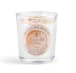 Flagolie Mała świeca do masażu Karmelowe Wygładzenie 70g