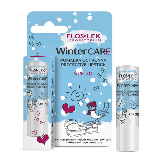 Floslek Winter Care pomadka ochronna do ust SPF20