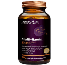 Doctor Life Multivitamin Essential bioaktywne witaminy & minerały suplement diety 100 kapsułek