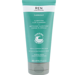 REN Clearcalm Clarifying Clay Cleanser głęboko oczyszczający żel do twarzy 150ml