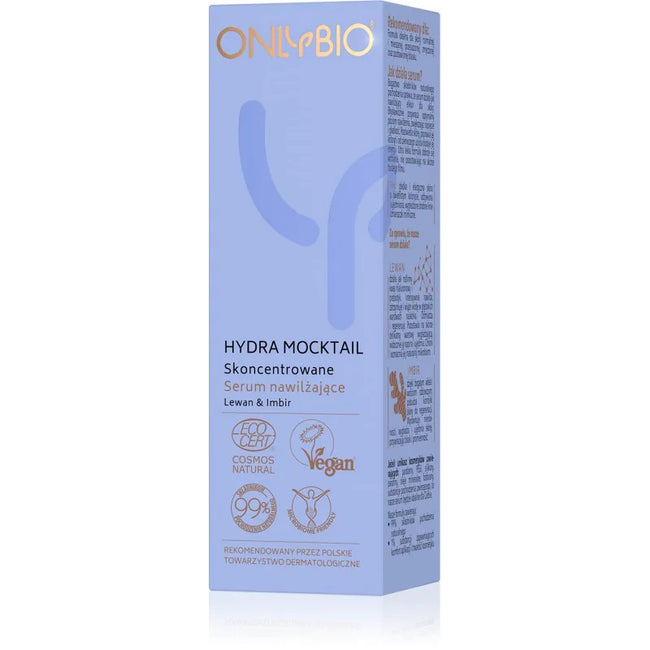 OnlyBio Hydra Mocktail skoncentrowane serum nawilżające 30ml