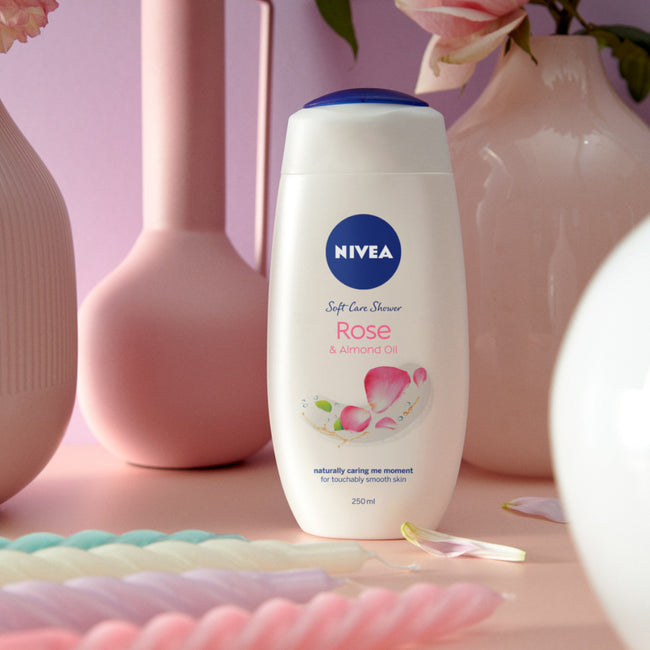 Nivea Rose & Almond Oil Care Shower pielęgnujący żel pod prysznic 750ml