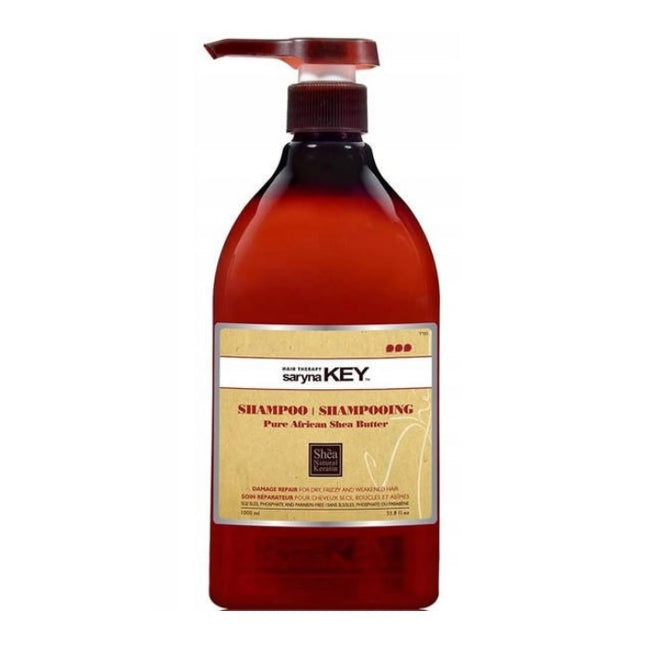 Saryna Key Pure African Shea Shampoo Damage Repair regenerujący szampon do włosów suchych i zniszczonych 1000ml