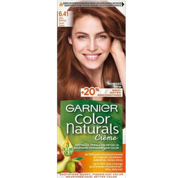 Garnier Color Naturals Creme krem koloryzujący do włosów 6.41 Złoty Bursztyn