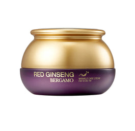 BERGAMO Red Ginseng Wrinkle Care Cream krem przeciwzmarszczkowy z czerwonym żeń-szeniem 50ml