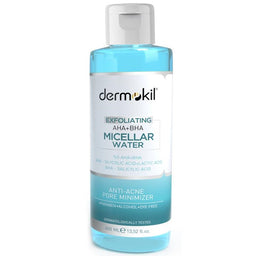 Dermokil Exfoliating Aha+Bha Niacinamide Micellar Makeup Removal Water złuszczający płyn micelarny 400ml