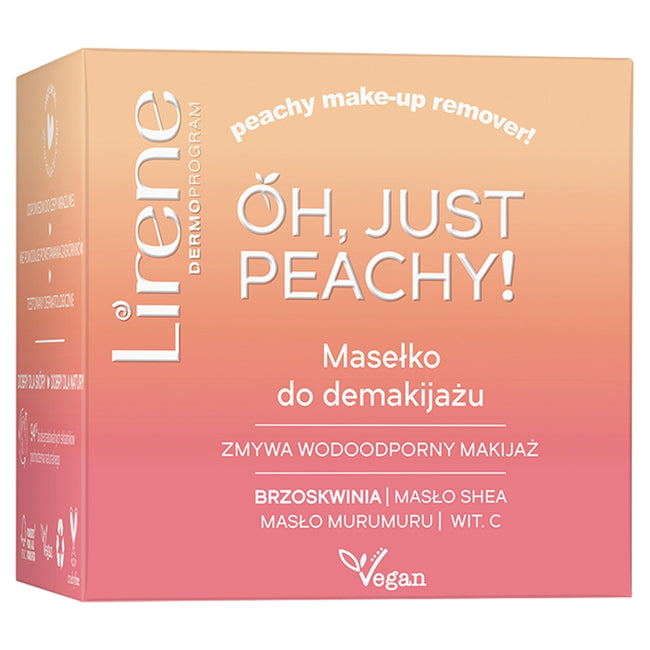 Lirene Oh Just Peachy! masełko do demakijażu 45g