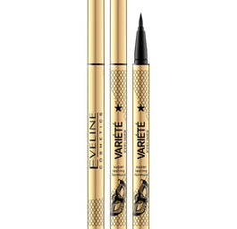 Eveline Cosmetics Variete Eyeliner wodoodporny eyeliner Ultra Black 2g