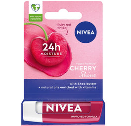 Nivea Pielęgnująca pomadka do ust Cherry Shine 4.8g