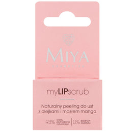 Miya Cosmetics MyLIPscrub naturalny peeling do ust z olejkami i masłem mango 10g