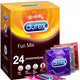 Durex Durex prezerwatywy Fun Mix lateksowe 24 szt