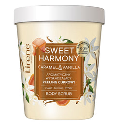 Lirene Sweet Harmony aromatyczny wygładzający peeling cukrowy Caramel & Vanilla 200g