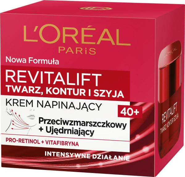 L'Oreal Paris Revitalift krem napinający przeciwzmarszczkowy i ujędrniający 50ml