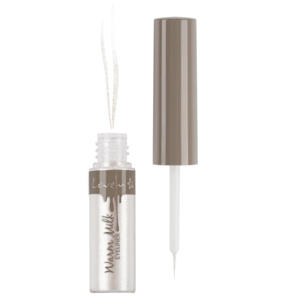 Lovely Warm Milk Eyeliner eyeliner w pędzelku