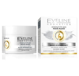 Eveline Cosmetics Koenzym Q10 + Kozie Mleko odżywczy krem silnie regenerujący dzień/noc 50ml