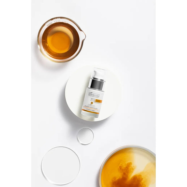 Bielenda Professional Vit-C Active kofeinowy krem pod oczy z kompleksem energetyzującym 6.5% 15ml