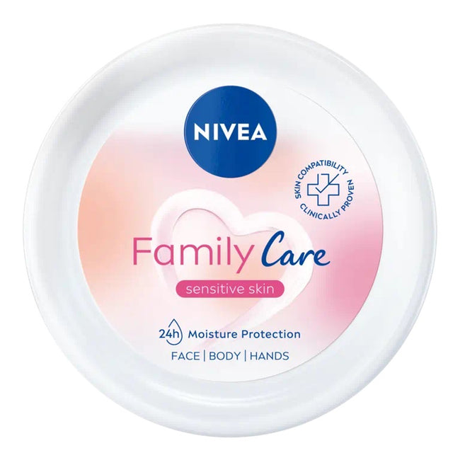 Nivea Family Care lekki krem nawilżający do twarzy ciała i dłoni 450ml