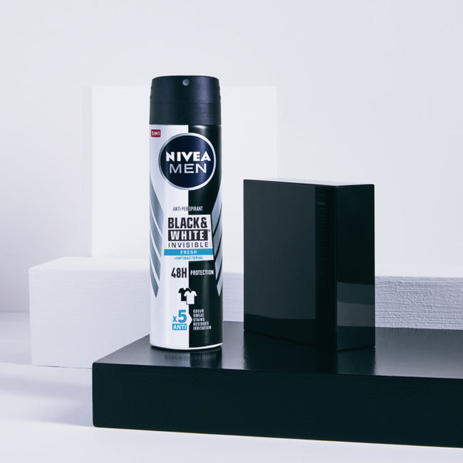 Nivea Men Black&White Invisible Fresh antyperspirant spray 150ml