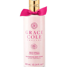 Grace Cole Moisturizing Body Lotion nawilżający balsam do ciała White Rose & Lotus Flower 300ml