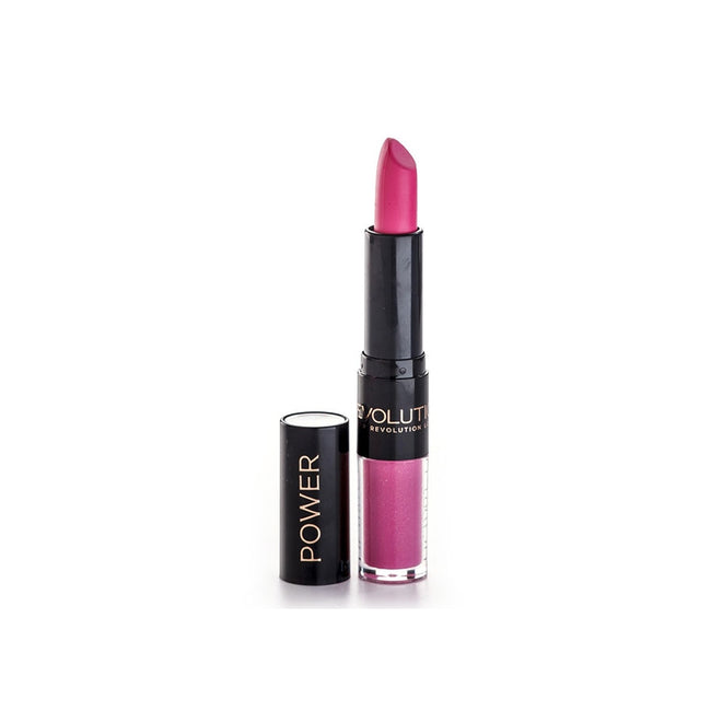 Makeup Revolution Lip Power pomadka i błyszczyk Life Is What You Make It 3,2g + 2,5ml