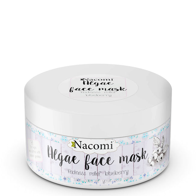 Nacomi Algae Face Mask algowa maska rozjaśniająca Borówka 42g