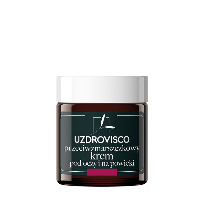UZDROVISCO Przeciwzmarszczkowy krem pod oczy i na powieki fito-dozujący 25ml