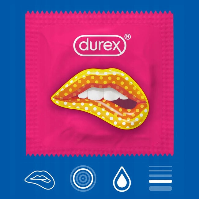 Durex Pleasure Mix prezerwatywy stymulujące 40szt