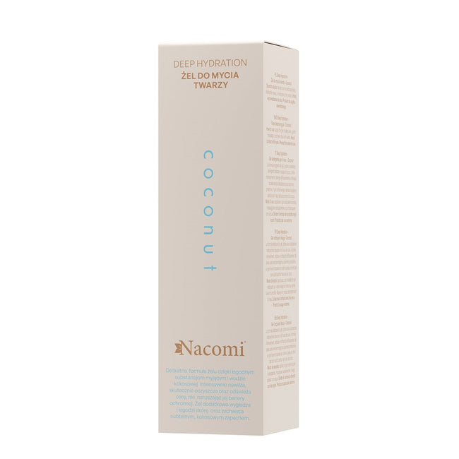 Nacomi Deep Hydration żel do mycia twarzy Coconut 150ml