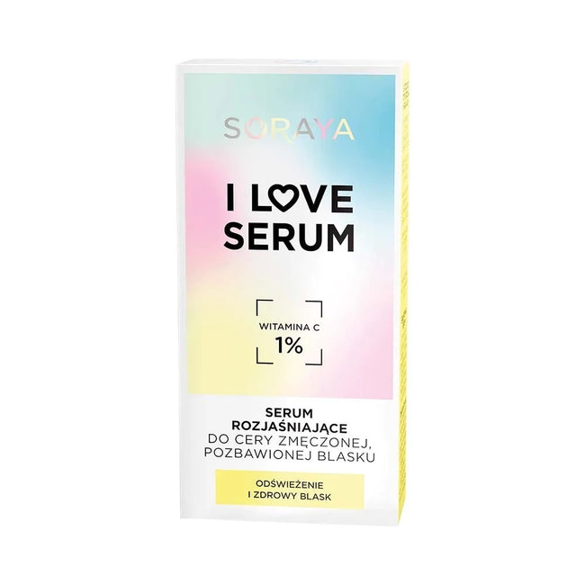 Soraya I Love Serum serum rozjaśniające do cery zmęczonej i pozbawionej blasku 30ml