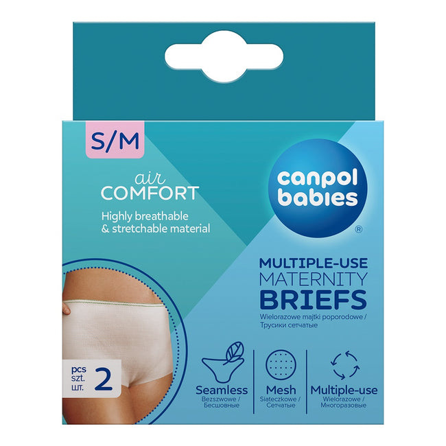 Canpol Babies Wielorazowe majtki poporodowe S/M 2szt