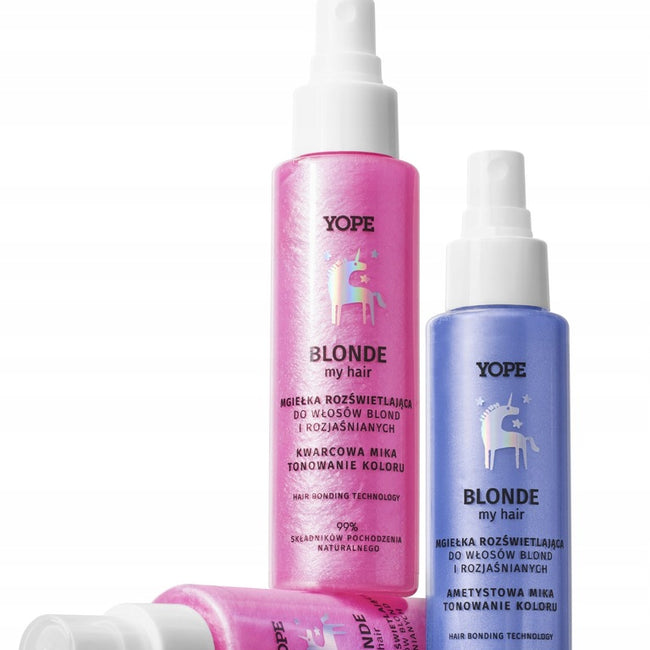 Yope Blonde My Hair mgiełka rozświetlająca do włosów Ametyst 100ml