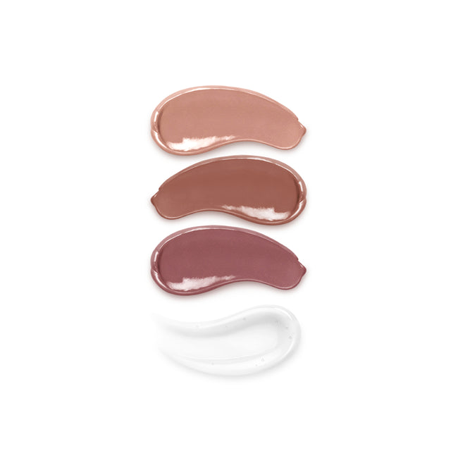 KIKO Milano Unlimited Double Touch Lip Set zestaw do makijażu ust składający się z 3 płynnych pomadek dwuetapowych Nude Attitude