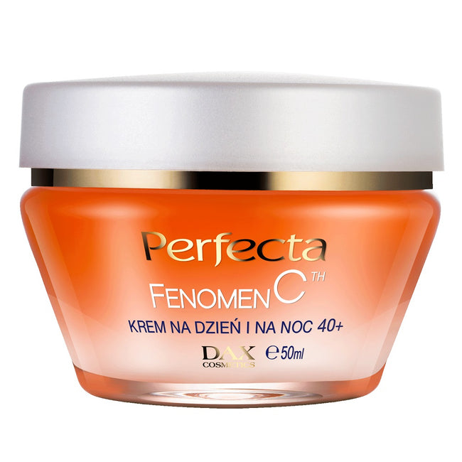Perfecta Fenomen C Wyrównanie Kolorytu Redukcja Zmarszczek 40+ krem na dzień i noc SPF6 50ml
