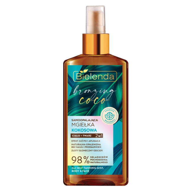 Bielenda Bronzing Coco samoopalająca mgiełka do ciała i twarzy 2w1 150ml