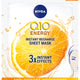 Nivea Q10 Plus C 10-minutowa maska w płachcie 1szt