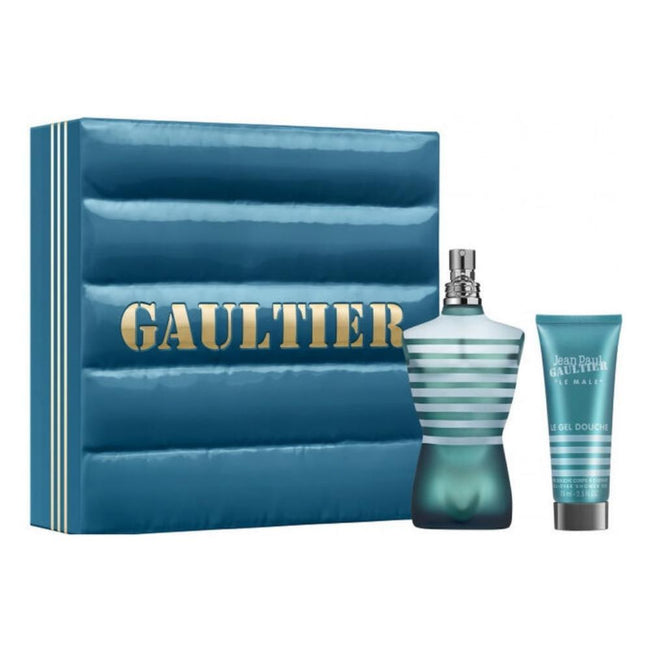 Jean Paul Gaultier Le Male zestaw woda toaletowa spray 125ml + żel pod prysznic 75ml