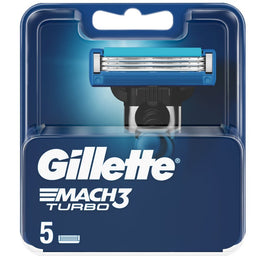 Gillette Mach3 Turbo ostrza wymienne do maszynki do golenia 5szt