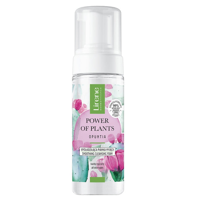 Lirene Power of Plants wygładzająca pianka myjąca Opuncja 150ml