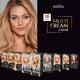 Joanna Multi Cream Metallic Color farba do włosów 28 Bardzo Jasny Perłowy Blond