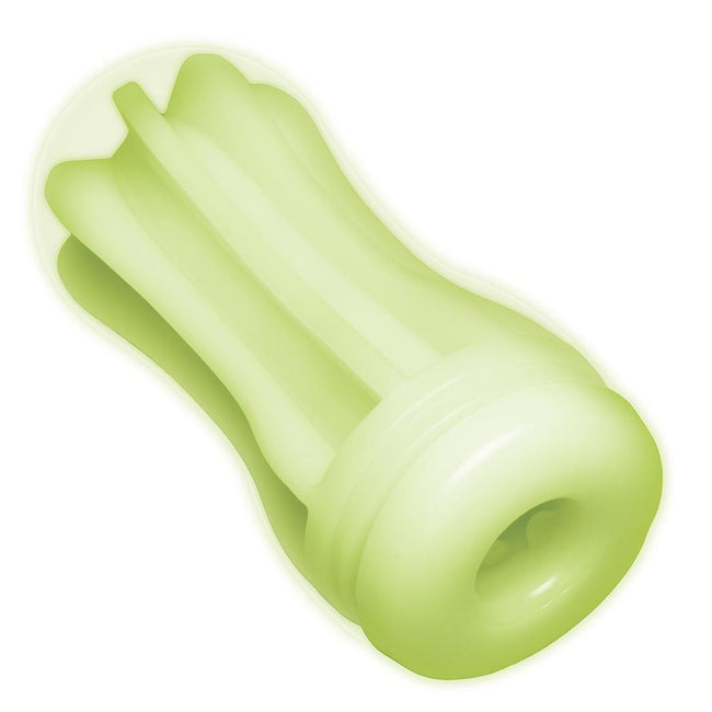 Whipsmart Glow In The Dark Stroker Cup świecący w ciemności masturbator White