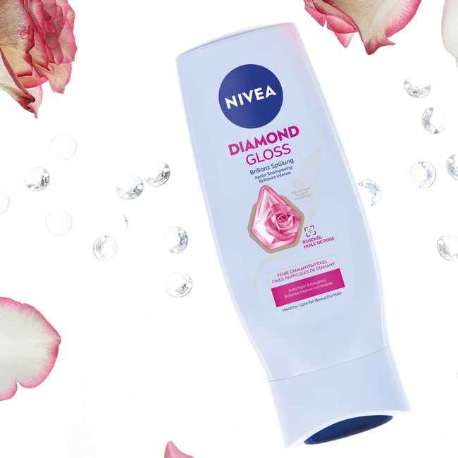 Nivea Diamond Gloss odżywka pielęgnująca do włosów 200ml