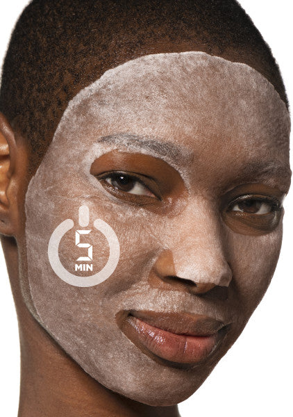 Garnier Niacinamide Ampoule Sheet Mask ampułka detoksykująca w masce na tkaninie z witaminą B3 i ekstraktem z jarmużu 15g