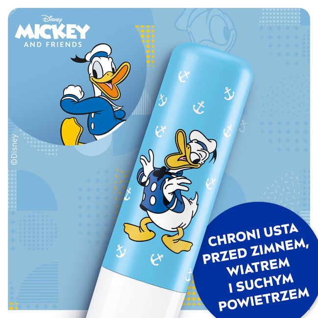 Nivea Donald Duck Disney Edition pielęgnująca pomadka do ust 4.8g