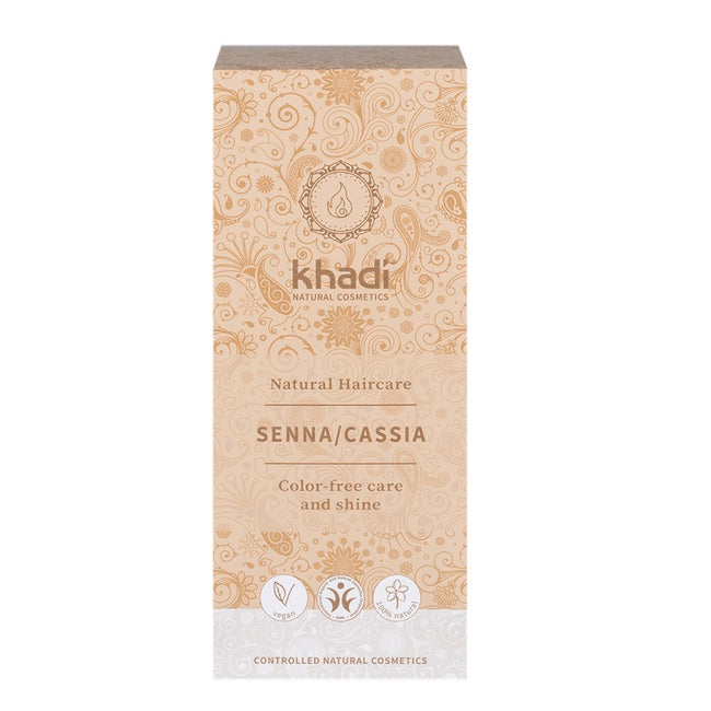 Khadi Natural Haircare bezbarwna henna do włosów Senna/Cassia 100g