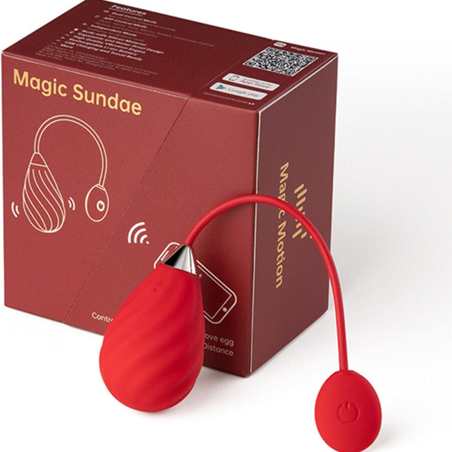 Magic Motion Magic Sundae App Controlled Love Egg wibrator typu jajko sterowany aplikacją
