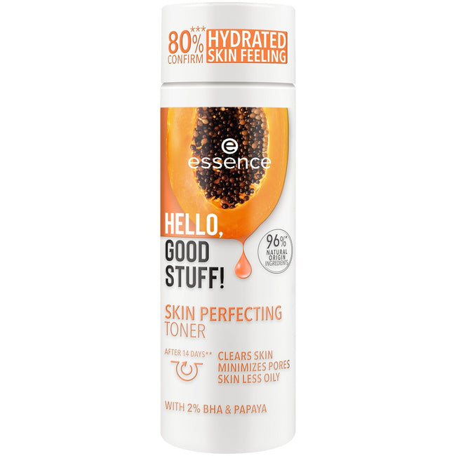 Essence Hello Good Stuff! Skin Perfecting Toner nawilżający tonik minimalizujący pory 100ml