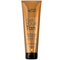 More4Care Get Your Tan! rozświetlający krem koloryzujący do ciała body make-up 100ml