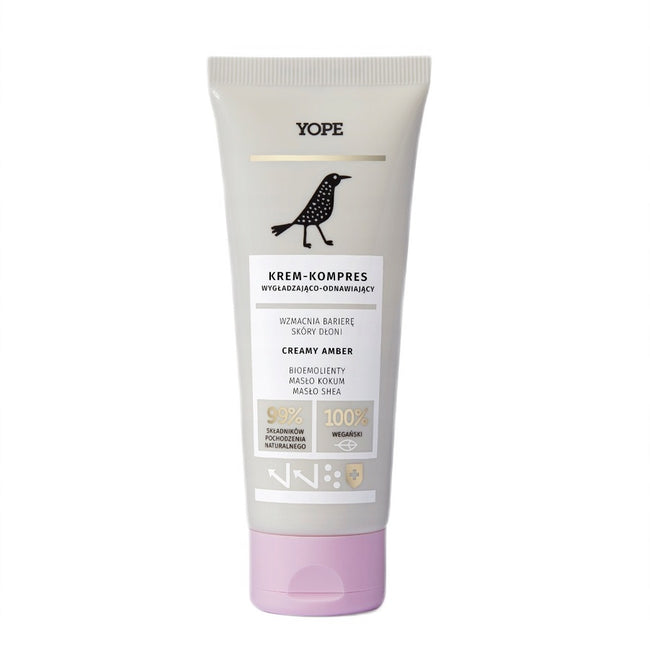 Yope Wygładzająco-odnawiający krem-kompres do rąk Creamy Amber 50ml