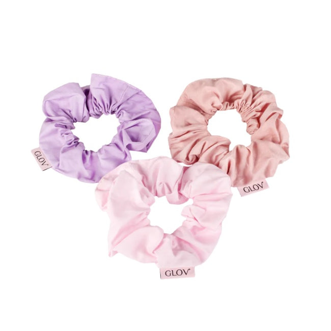 Glov Scrunchies zestaw gumek do włosów Light Pink 3szt